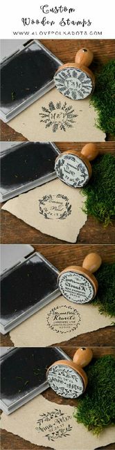  Tendencias: sellos de goma nupciales ⚓ - 12