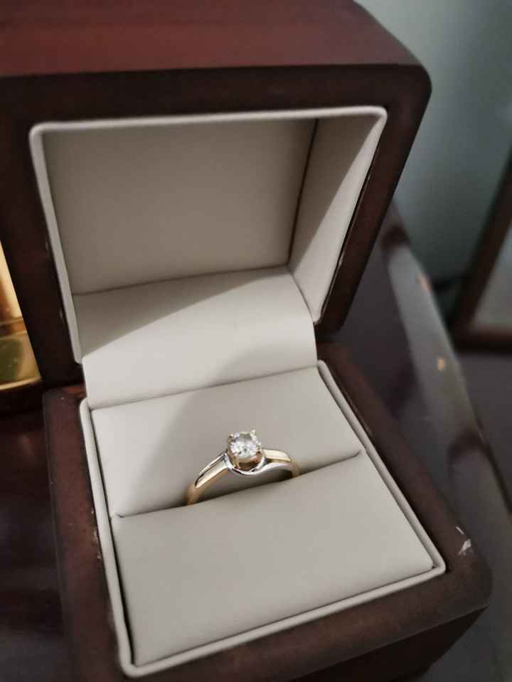 Mi anillo de compromiso Cindy 1