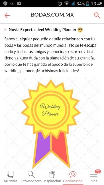 Mi nivel de boda es wedding planner *-* - 1