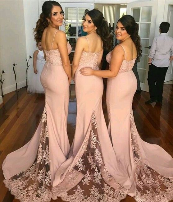 Que color serán los vestidos de tus damas????? - 1