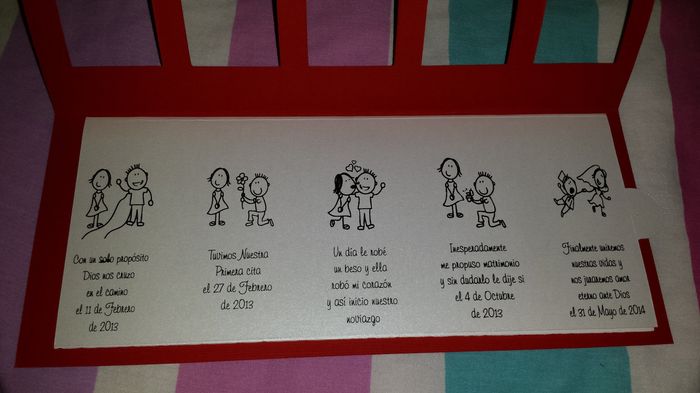 Fascinada con mis invitaciones!! - 4