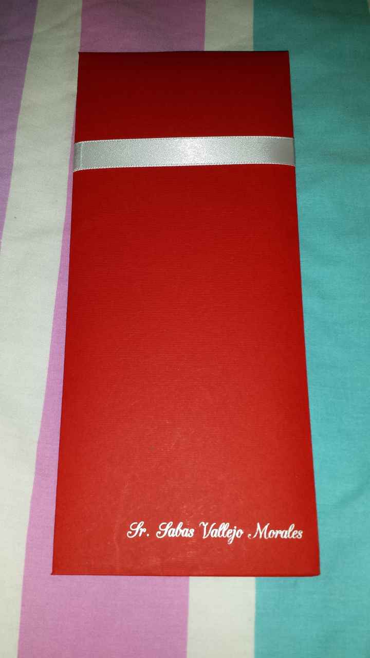 Fascinada con mis invitaciones!! - 2