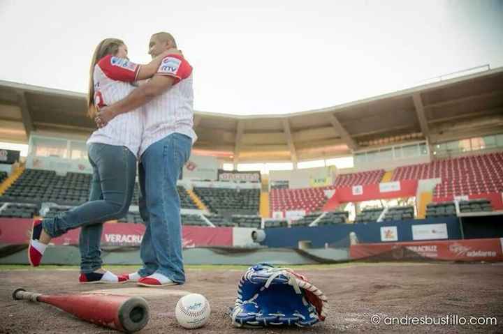 Mi Save the Date Baseball  - 1