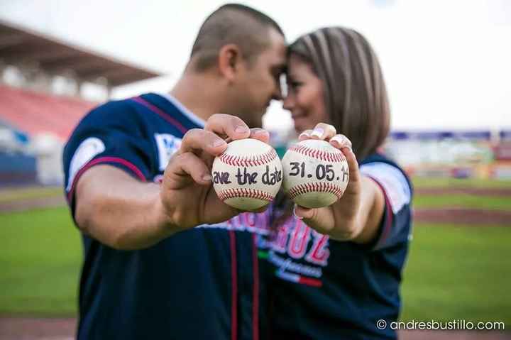 Mi Save the Date Baseball  - 13