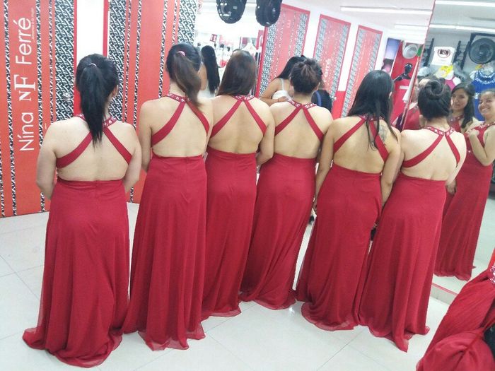 Asi es el vestido de mis Damitas - 2