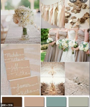 Ayuda, ¿cómo elegir el color base? Boda Vintage 3