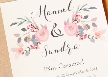 Invitaciones en rosa 6