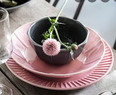 Vajilla en tonos rosas? 5