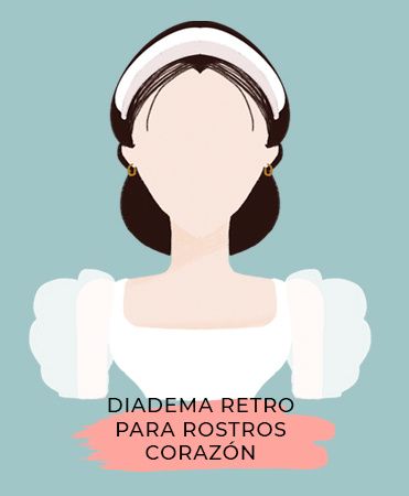 Tiara o tocado según tu rostro 3