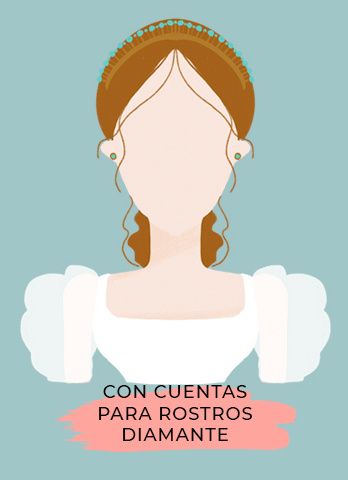 Tiara o tocado según tu rostro 4