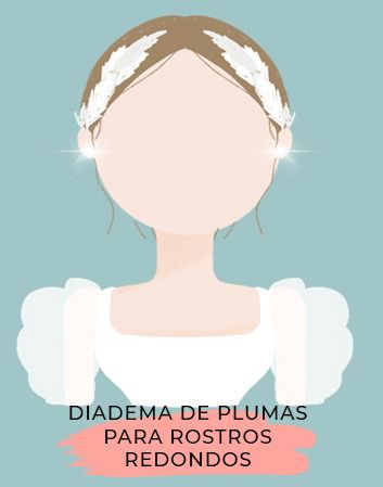 Tiara o tocado según tu rostro 6