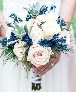 Ramos de Novia en tonos azules - 2