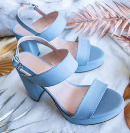 Zapatos en tonos azules - 2