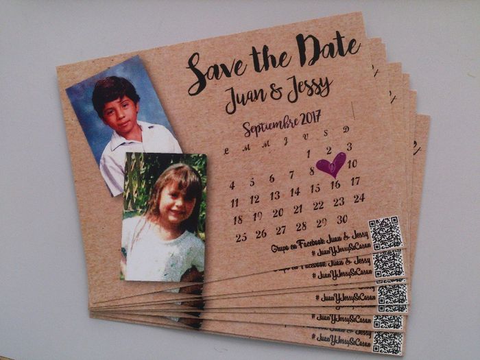 Save the Date Impreso