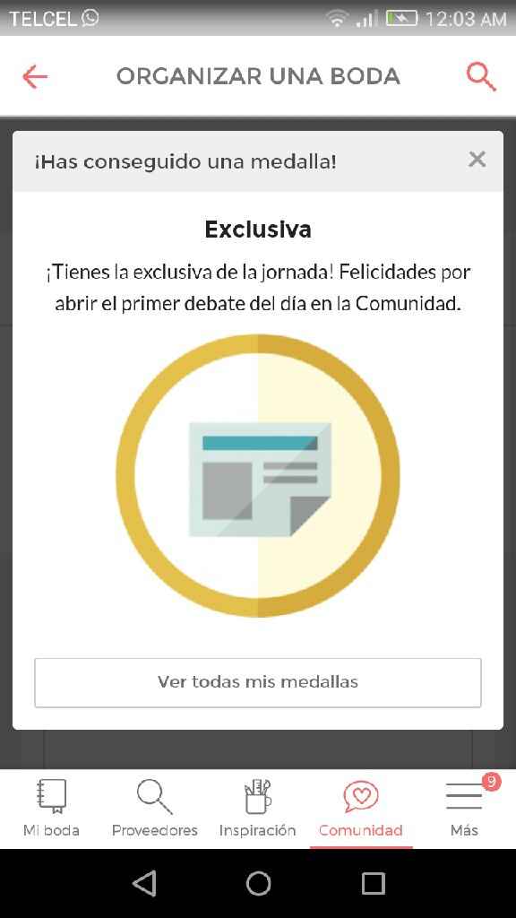 Quiero mi medalla de café - 1