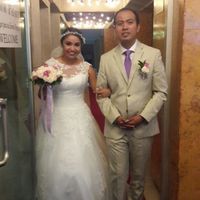 LLeragon los novios