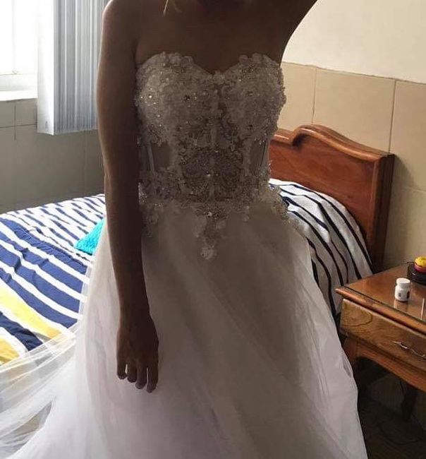 Mi experiencia vestido de novia en Aliexpress 2