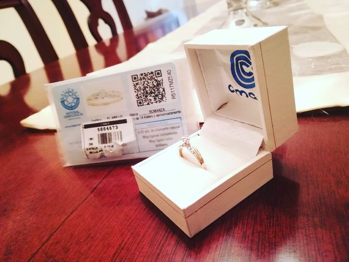 Si hubieras podido elegir el anillo de compromiso.. - 1