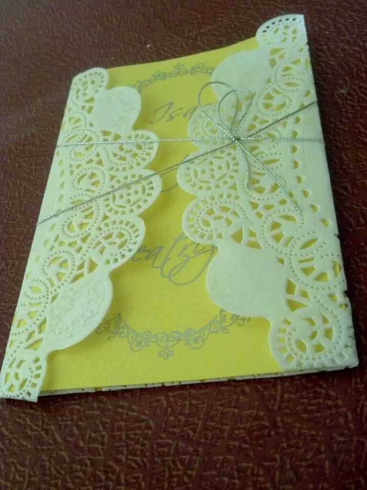 Tarde pero seguro... invitaciones listas diy - 1