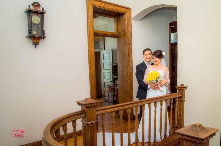 Mas fotos de los novios