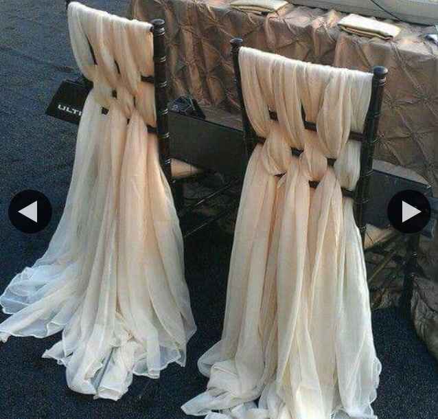 Ideas para decorar las sillas - 2