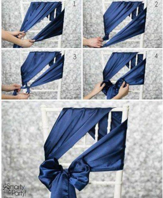 Ideas para decorar las sillas - 13