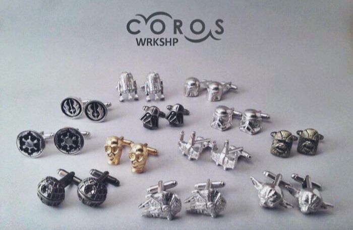 Accesorios: Mancuernillas Star Wars - 1