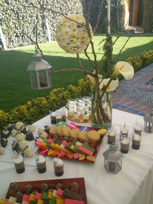 Mesa de postres