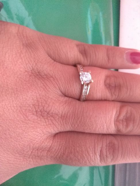 Si hubieras podido elegir el anillo de compromiso.. - 1