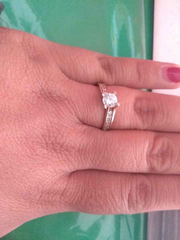 Si hubieras podido elegir el anillo de compromiso.. - 1