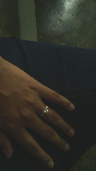 ¿está mal que yo elija el anillo? - 1