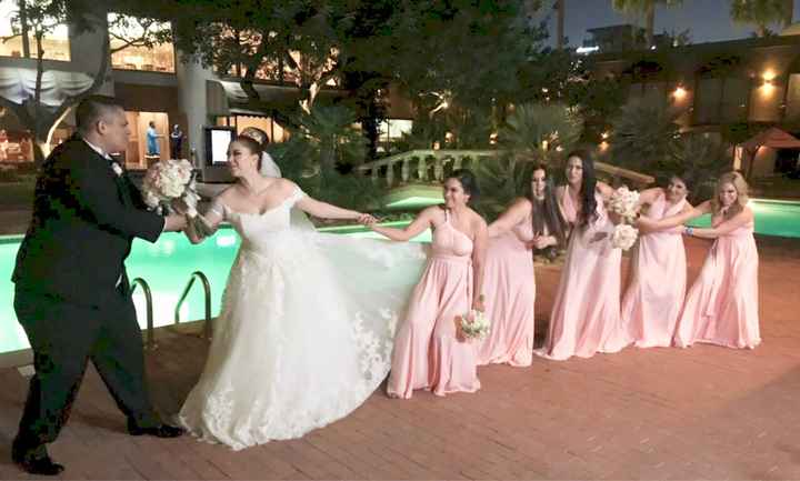 Color de la boda y damas - 1