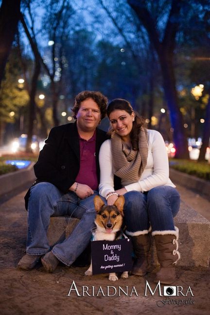 Love session & save the date - 5