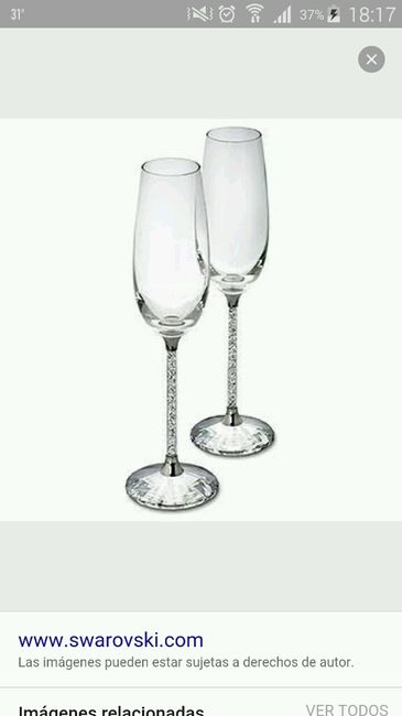 Copas con swarovski - 2