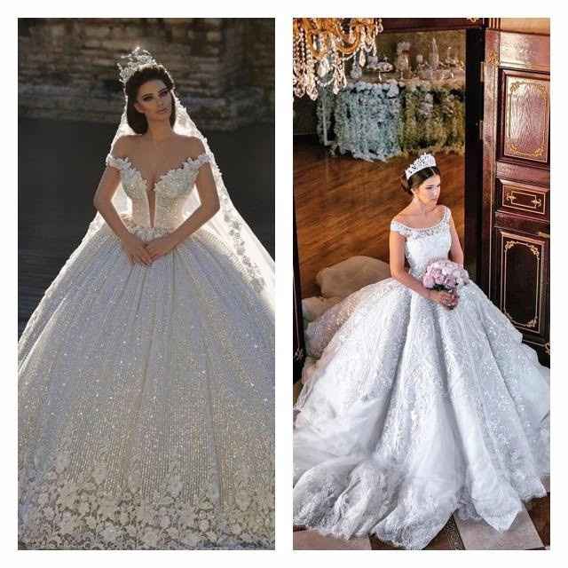 b) Un look de princesa...