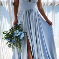 Damas de honor azul cielo - 1