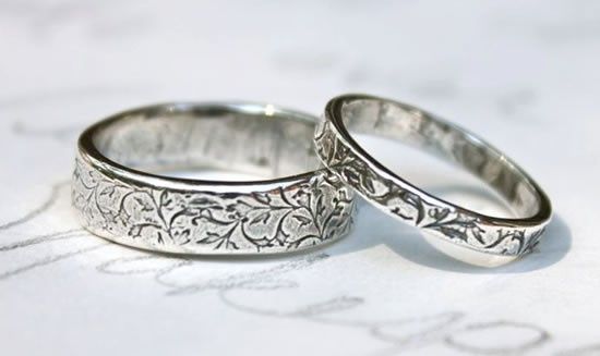 estas son las argollas de matrimonio 