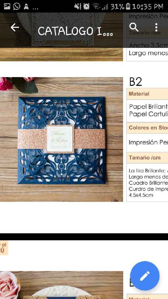 Que invitaciones me recomiendan - 1