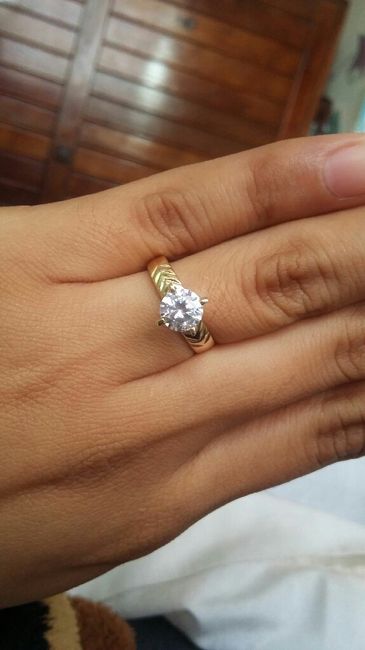 Presuman su anillo de compromiso!!! - 1