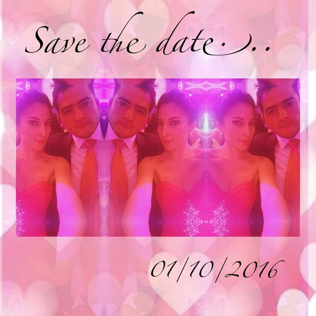 Eliganme una para mí save the date! - 3