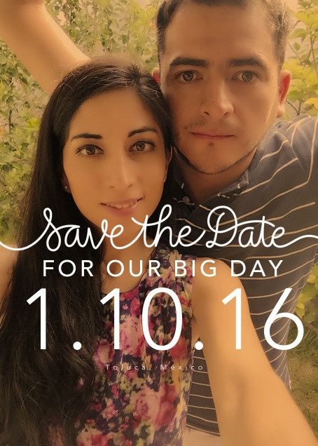 save the date
