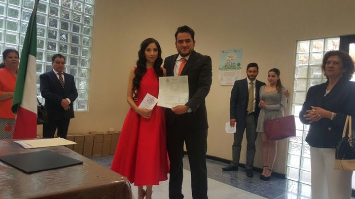 Nuestra boda civil! elegí color rojo! - 9