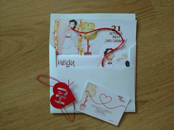  Por fin tengo mis esperadas invitaciones 😍 - 2