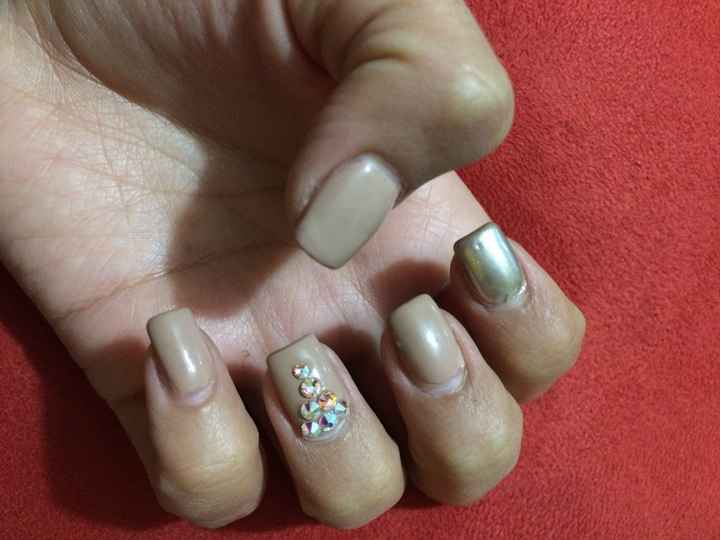 Mis uñas para el civil!!! - 2