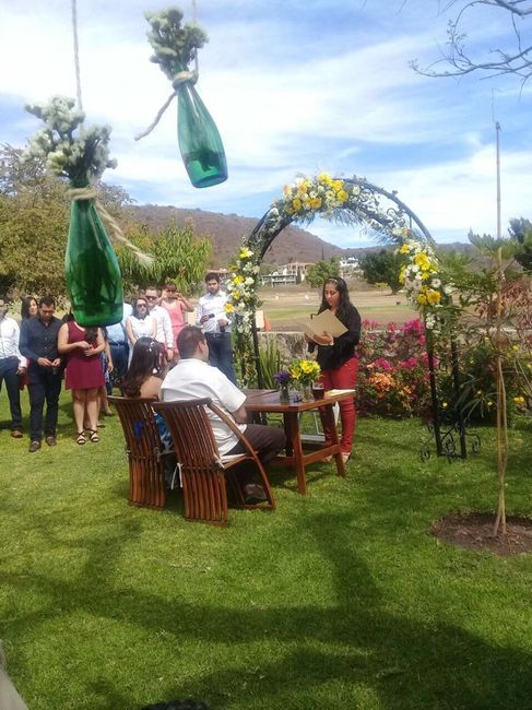 Nuestra boda civil diy - 12