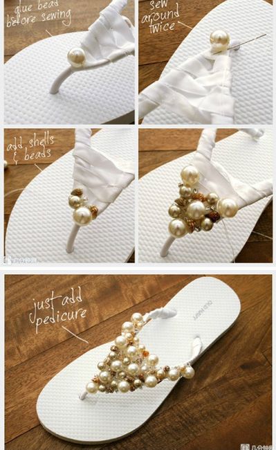 Chanclas diy - 2