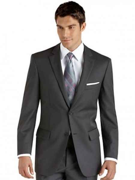 Traje gris