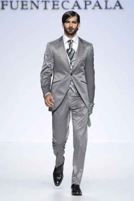 Traje plateado 