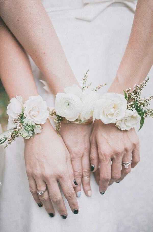 Damas con ramo o corsage? - 3