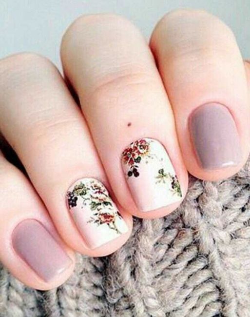 Uñas de novia: cortas - 3